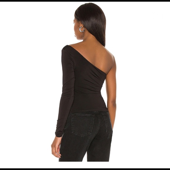 h:ours Leslie Top in Black XS - Picture 3 of 7